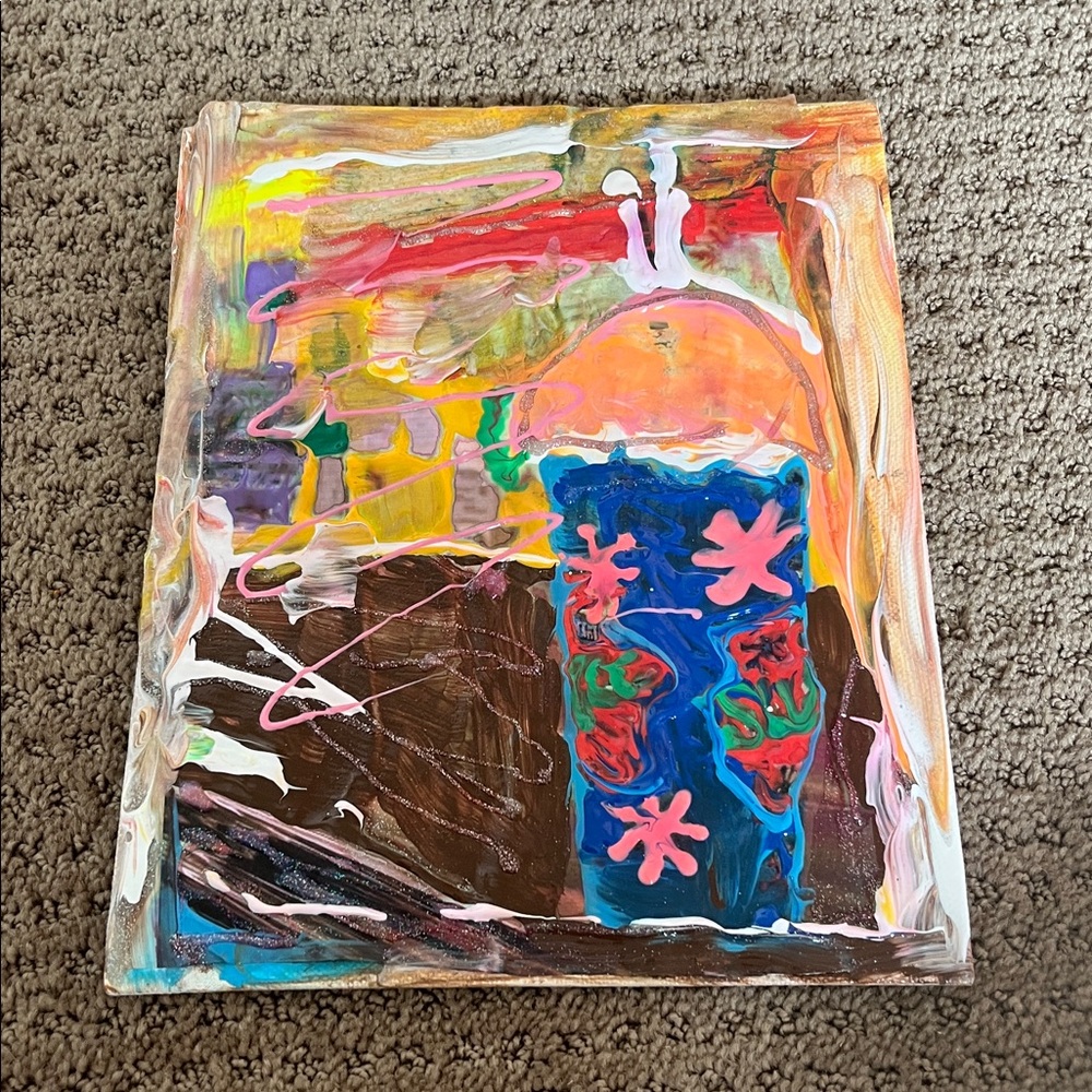 Slurpee In The Store Painting by Sara Haber